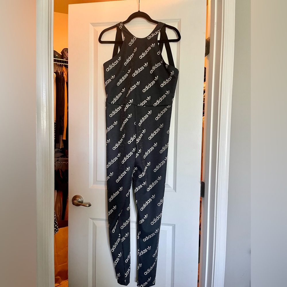 Adidas Logomania Catsuit Sz Large